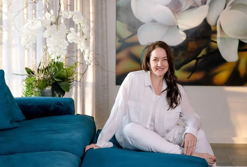 Kym Power in a private wellbeing setting