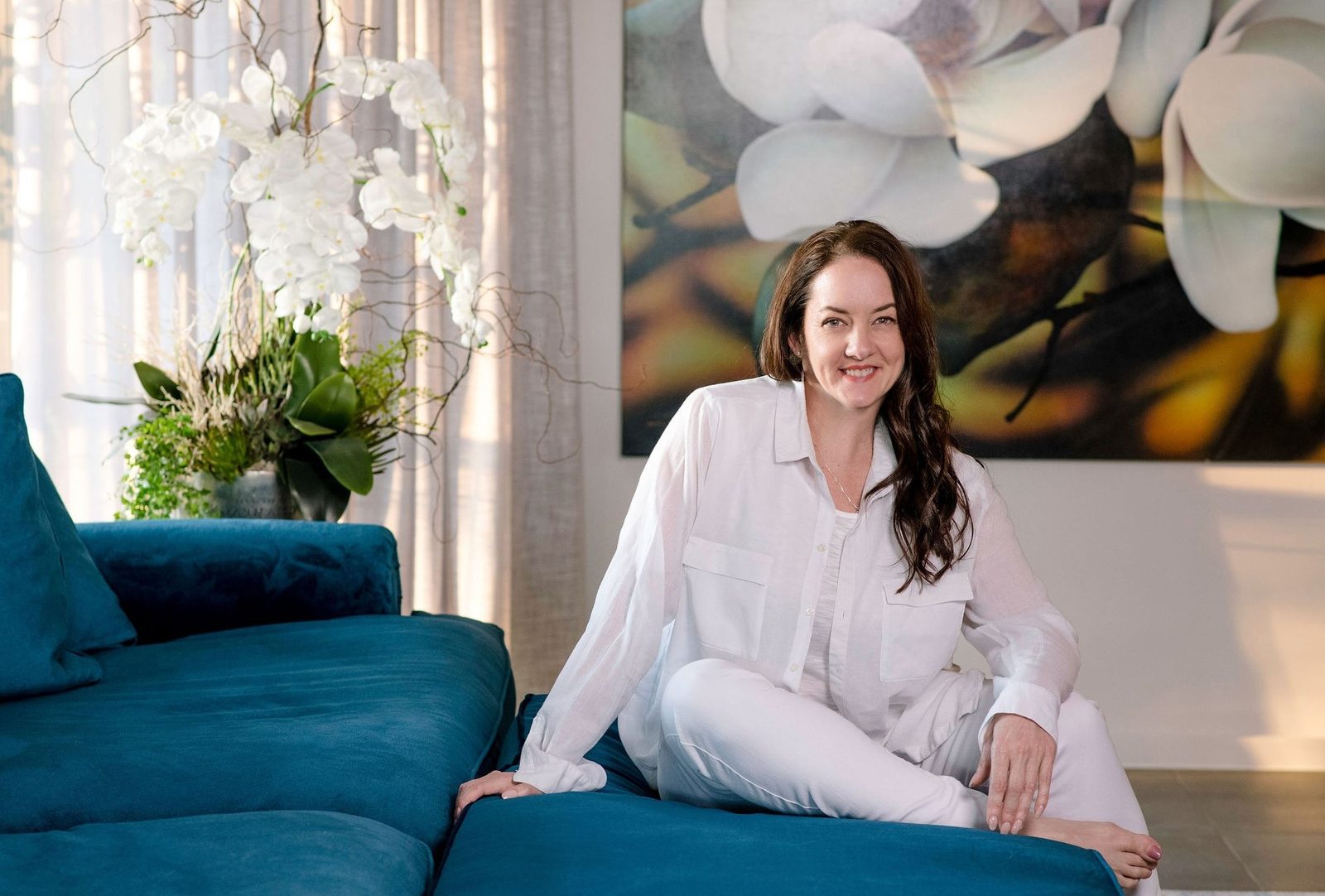 Kym Power in a private wellbeing setting